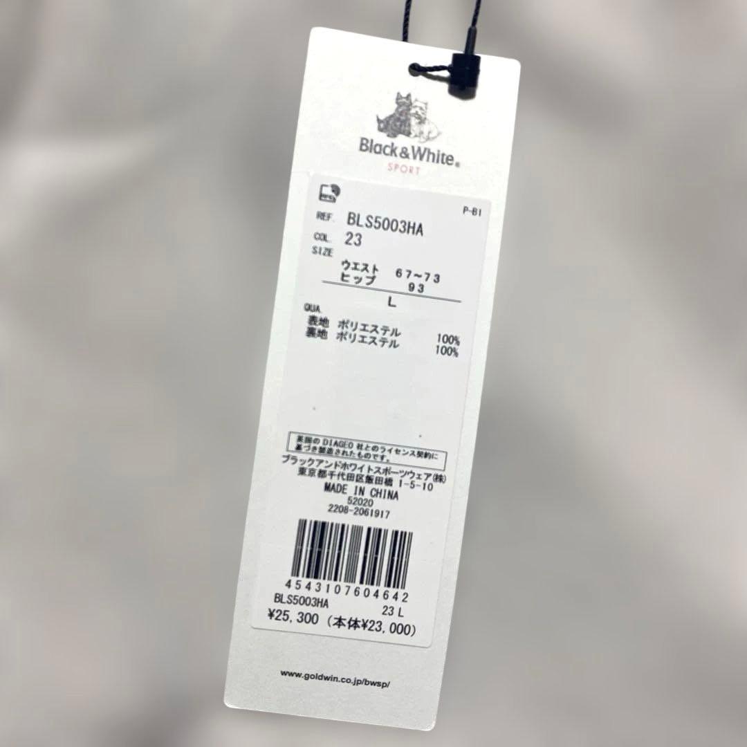 Black & White レディース 涼しいゴルフパンツ新品未使用品 Ｌサイズ