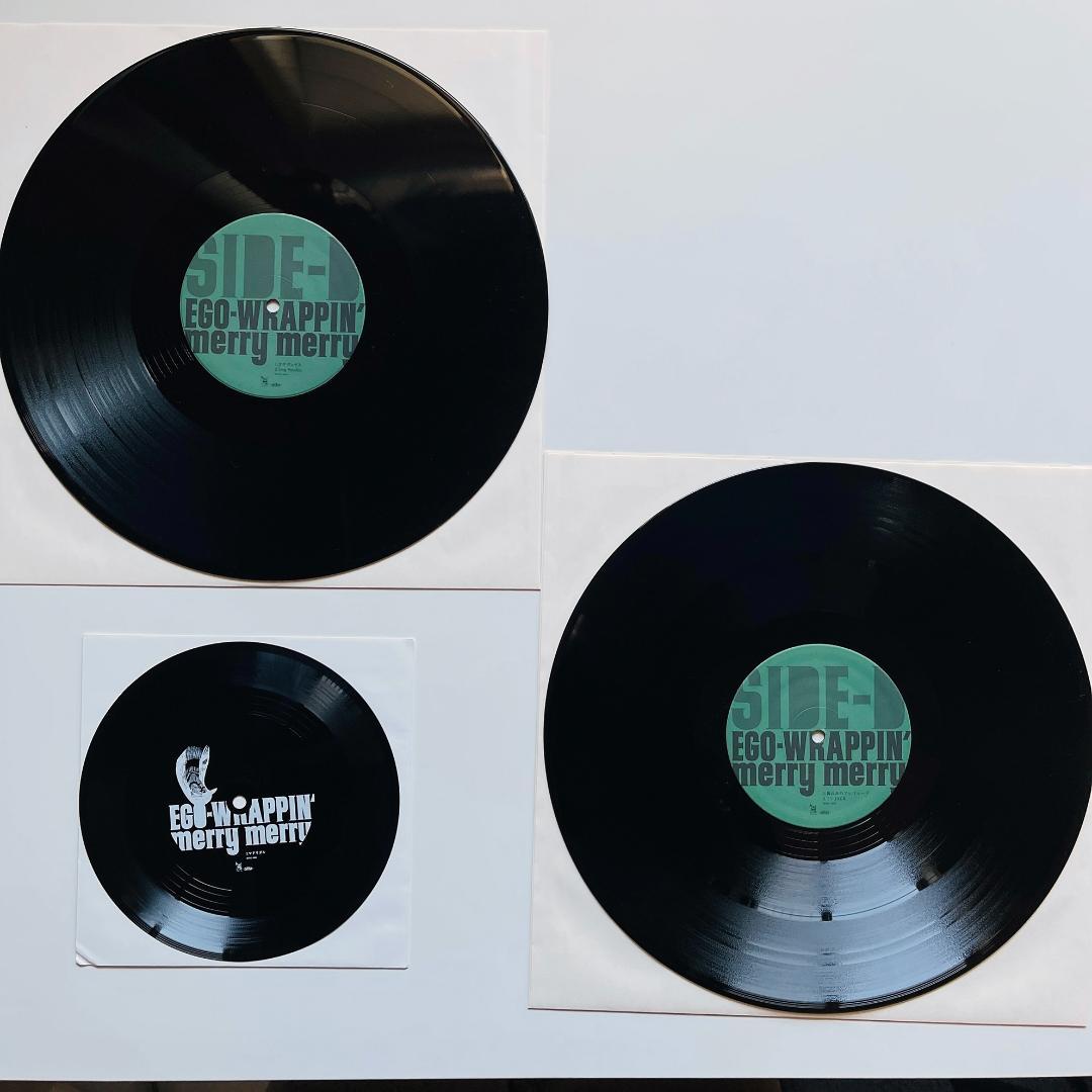 貴重 レコード2枚&ソノシート エゴラッピン Ego-wrappin' 中納良恵