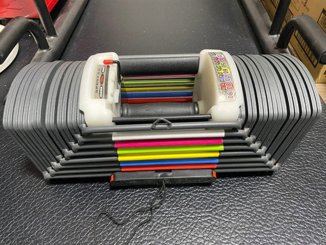 【要セット購入】TOPFILM SPORT 9.0 可変式 ダンベル 40kg①