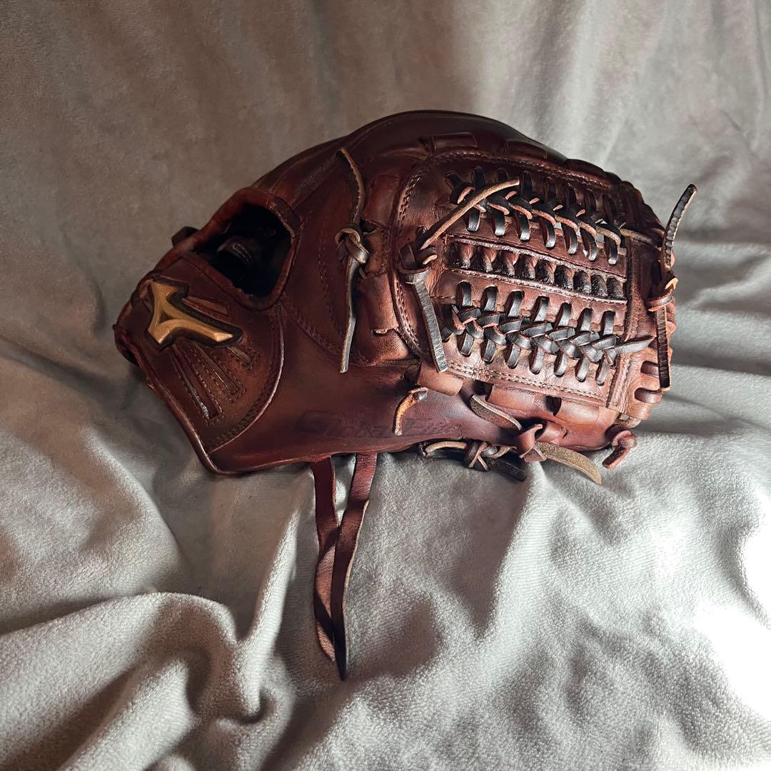 Mizuno グローバルエリート　硬式内野手用グローブ ブラウン