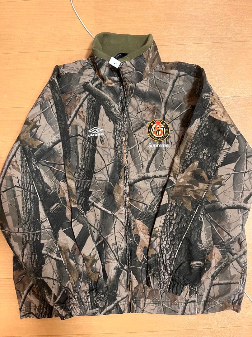 ジャケット・アウター supreme UmbroCotton Ripstop TrackJacket