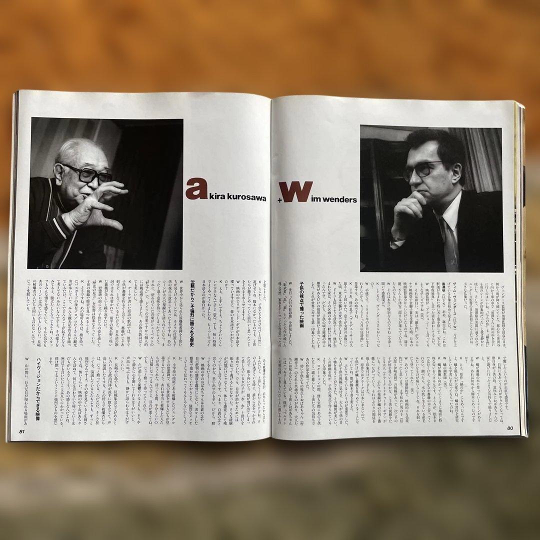 03 ゼロサン1991年6月号 麻原彰晃×荒俣宏 黒澤明×ヴェンダース対談