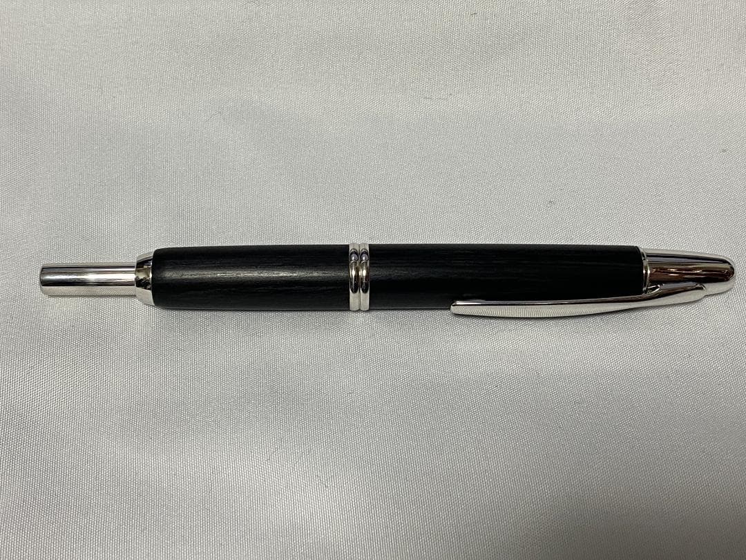 PILOT キャップレス 木軸 ブラック F