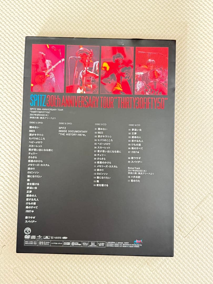 SPITZ 30th ANNIVERSARY TOUR デラックスエディション盤