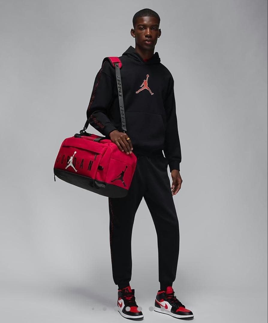 ⭐️ドリフトマン⭐️NIKE JORDAN ダッフルバッグ レッド 46L