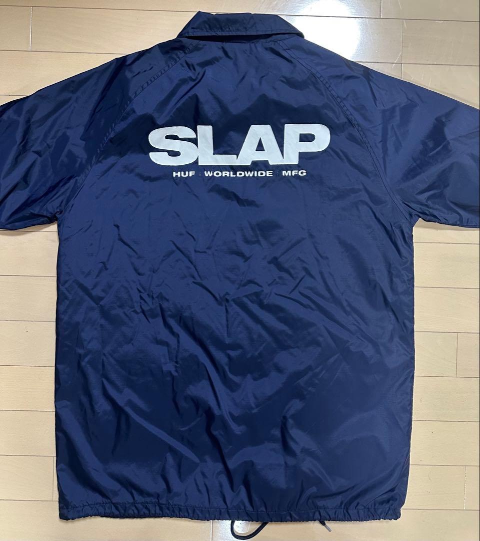 HUF SLAP コーチジャケット XL ネイビー