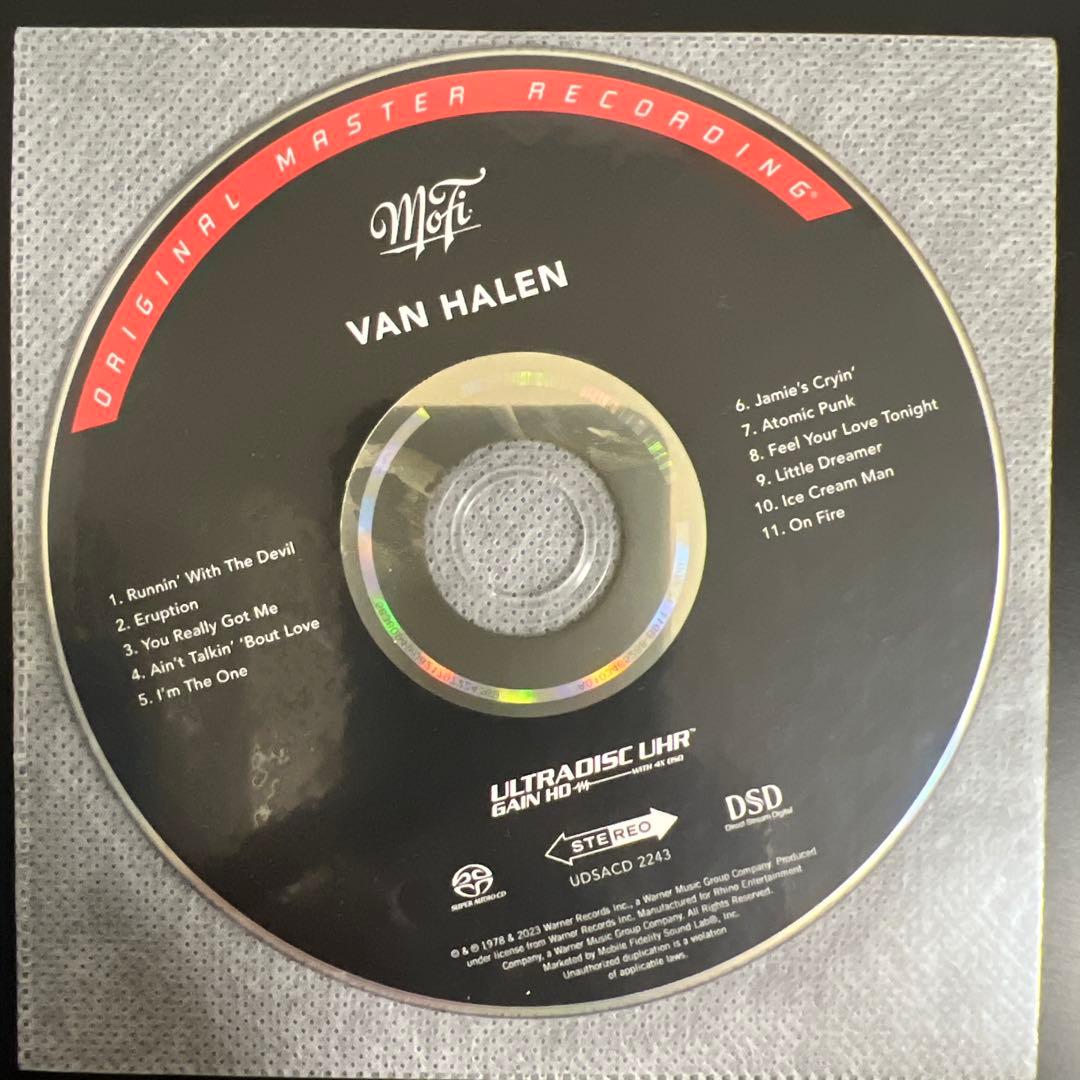 洋楽 Van Halen Mobile Fidelity SACD