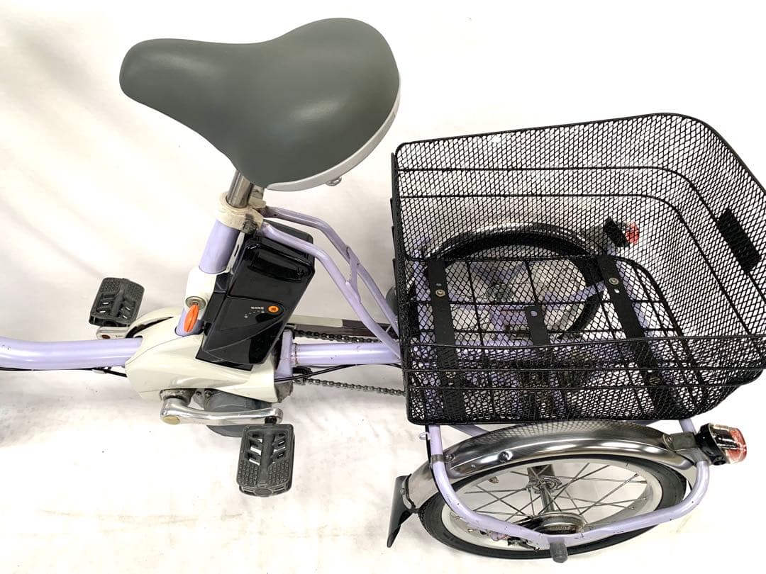 【即乘】送料無料 Panasonic 電動アシスト三輪自転車 動作確認済
