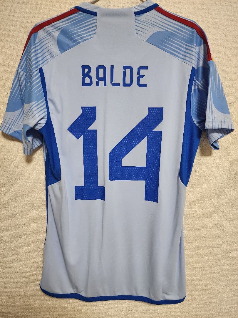 スペイン代表 Balde 14 バルデ　サッカーユニフォーム