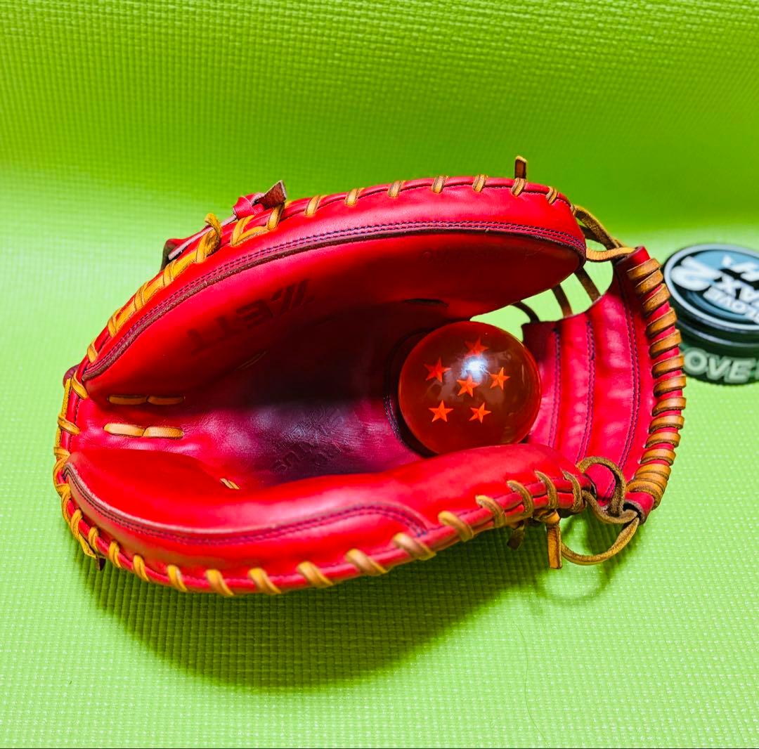 爆音仕様❗️ 美品　硬式　￼ゼット　プロステイタス　キャッチャーミット　ミズノプロ