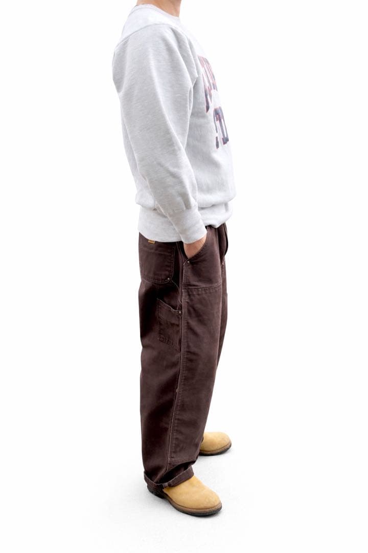 W36carhartt カーハートダブルニーダークブラウンB136 DKB
