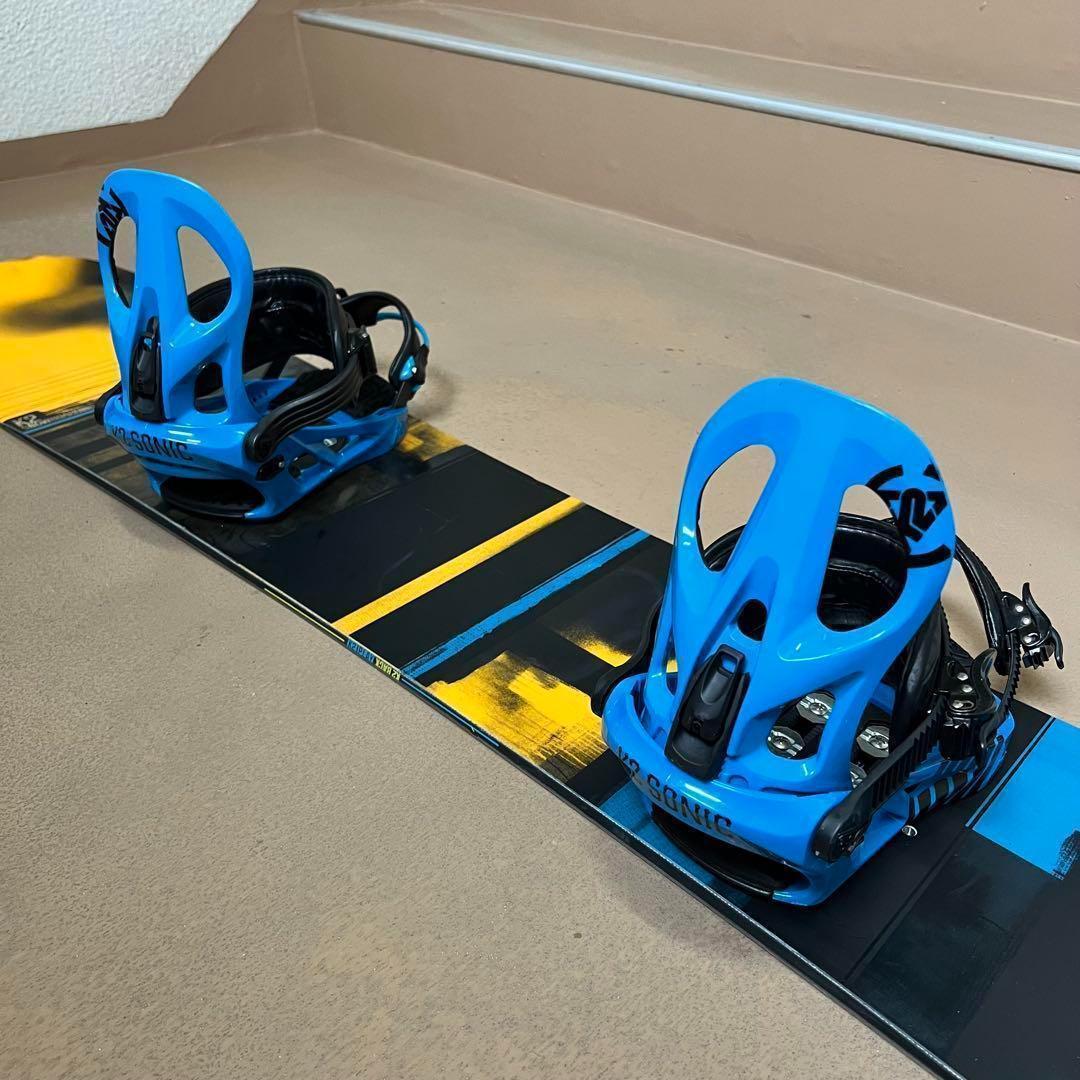 初中級者 必見！ K2 フラットロッカー 148cm K2純正ビンディング！