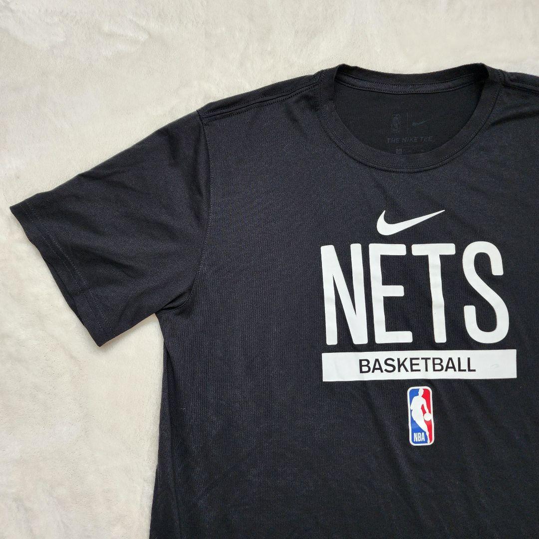 ブルックリンネッツ NBA 23シーズン選手支給品 プラクティスTシャツ 黒 L