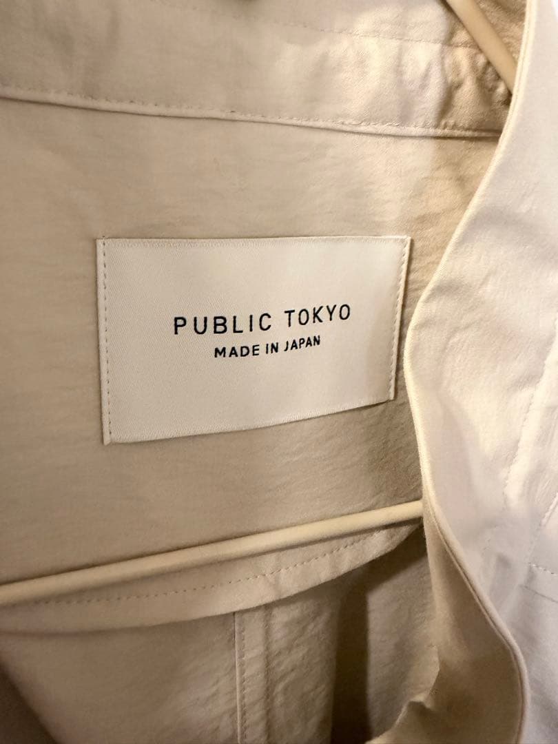 PUBLIC TOKYO シャーリングドロストベスト