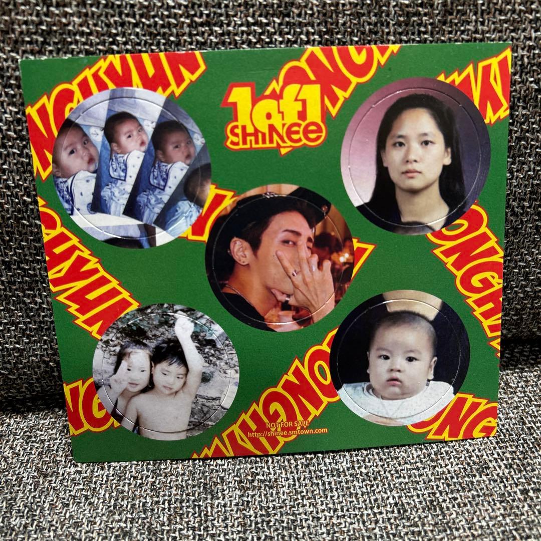 SHINee 1of1 ジョンヒョン CD メンコ付き JONGHYUN