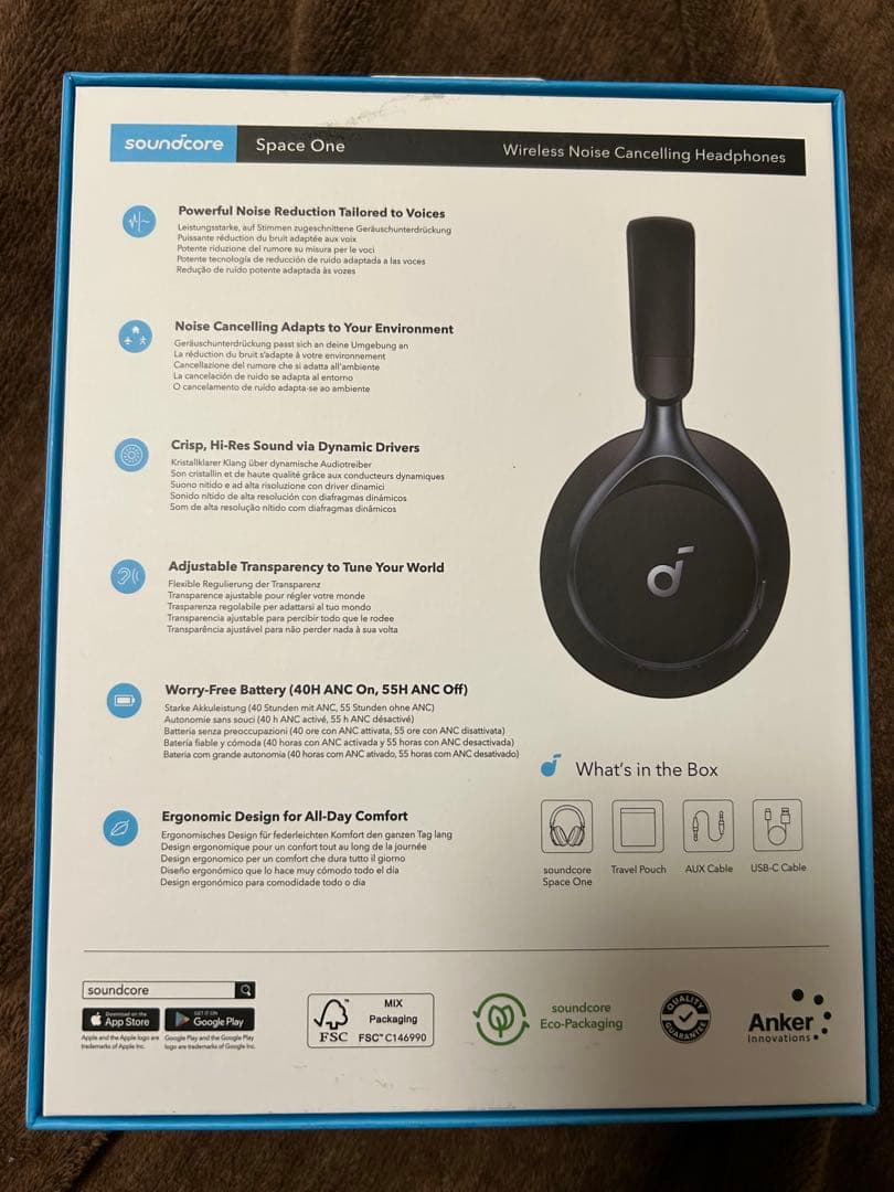 Soundcore Anker space one 正規品　ブラック