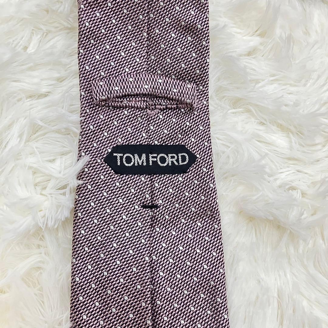 ☆セール中☆TOM FORD ドット柄 ネクタイ シルク イタリア製
