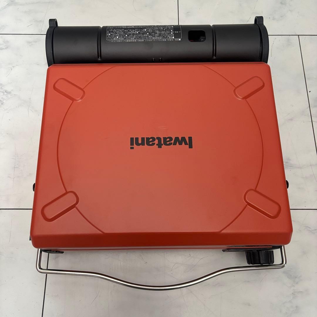 【廃盤】未使用 イワタニ カセットフー マーベラス オレンジ キャンプ