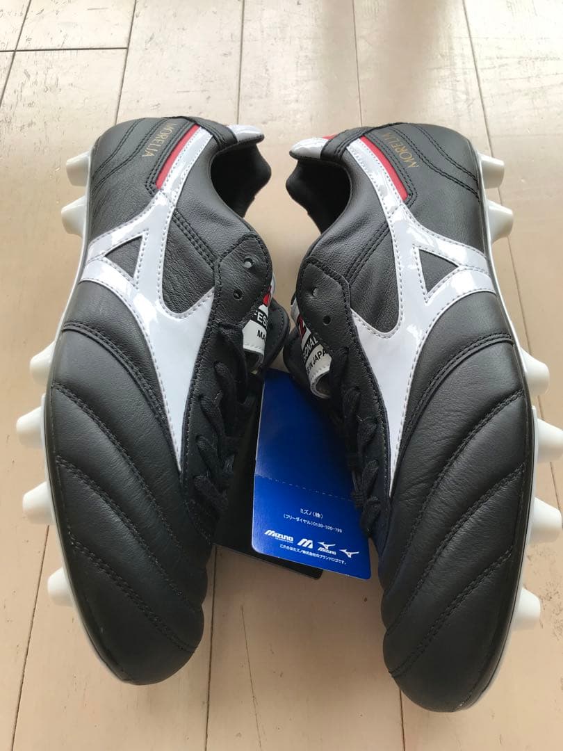 モレリア2ジャパン　黒　25.0㎝　新品。