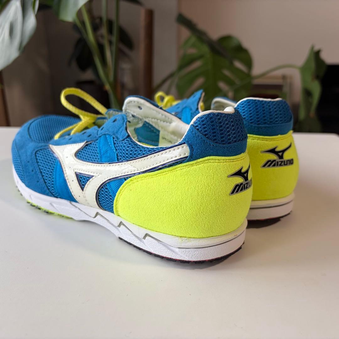 【未使用】MIZUNO ランニングシューズ 青/黄　陸上競技