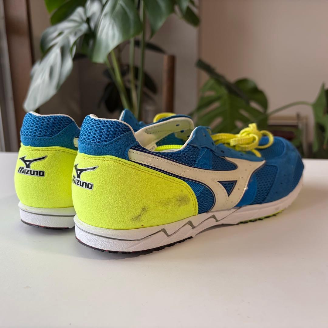 【未使用】MIZUNO ランニングシューズ 青/黄　陸上競技