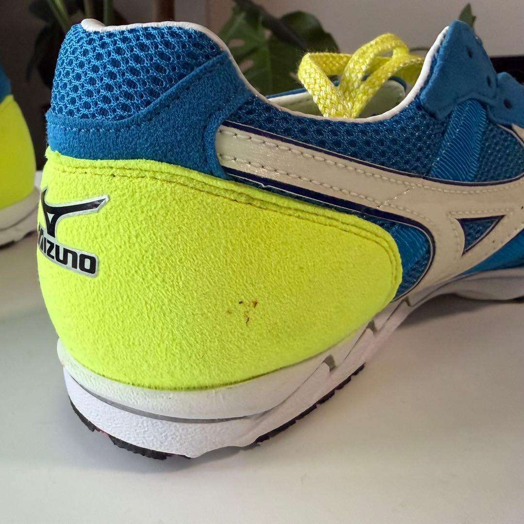 【未使用】MIZUNO ランニングシューズ 青/黄　陸上競技