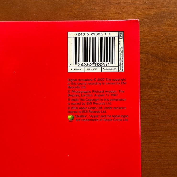 ★美品 UK盤 初回盤 THE BEATLES 1