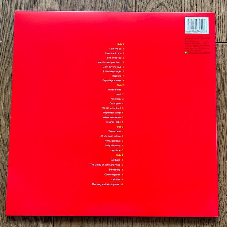 ★美品 UK盤 初回盤 THE BEATLES 1