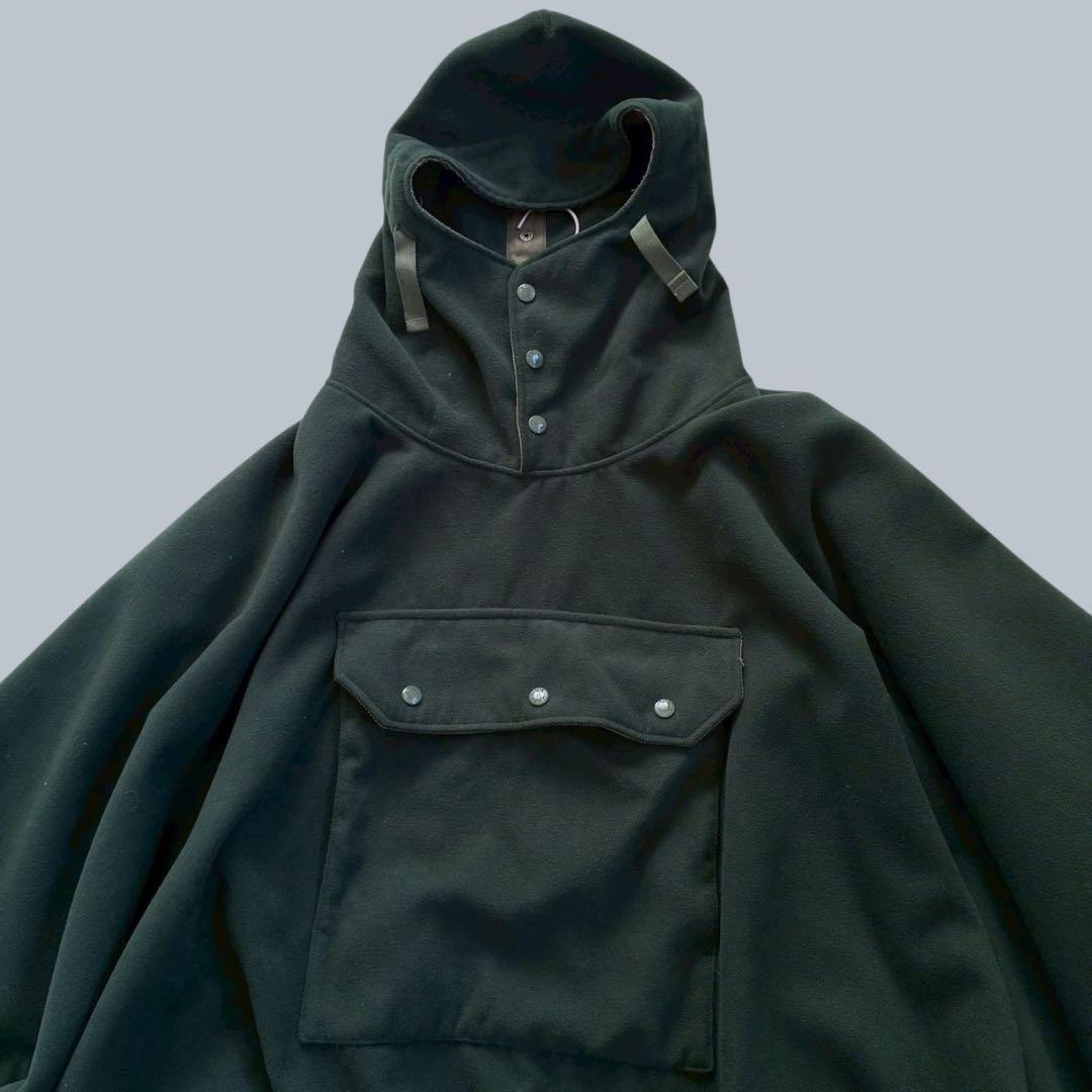 EngineeredGarments ポンチョ　ダークグリーン　ミリタリー