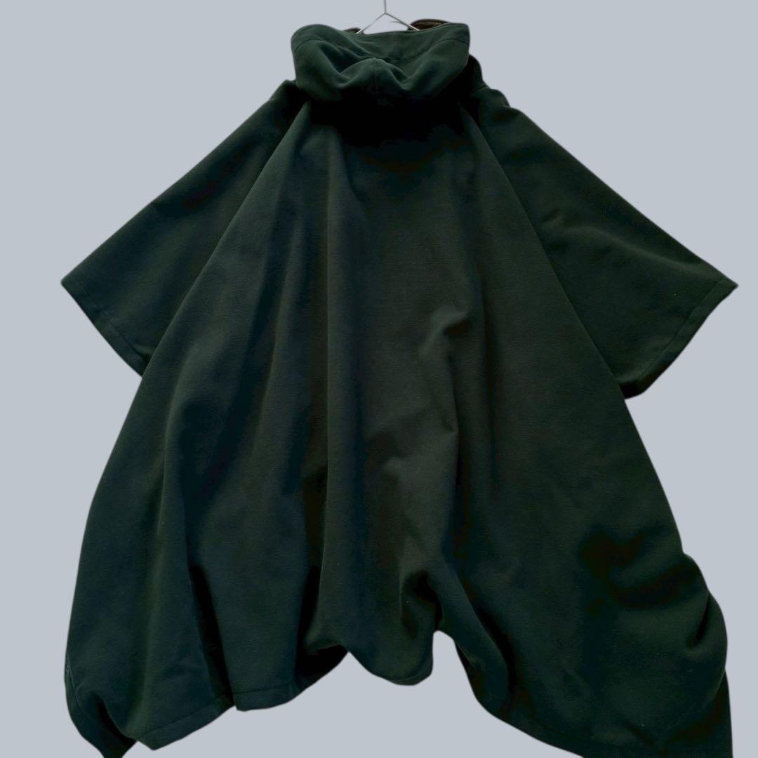 EngineeredGarments ポンチョ　ダークグリーン　ミリタリー