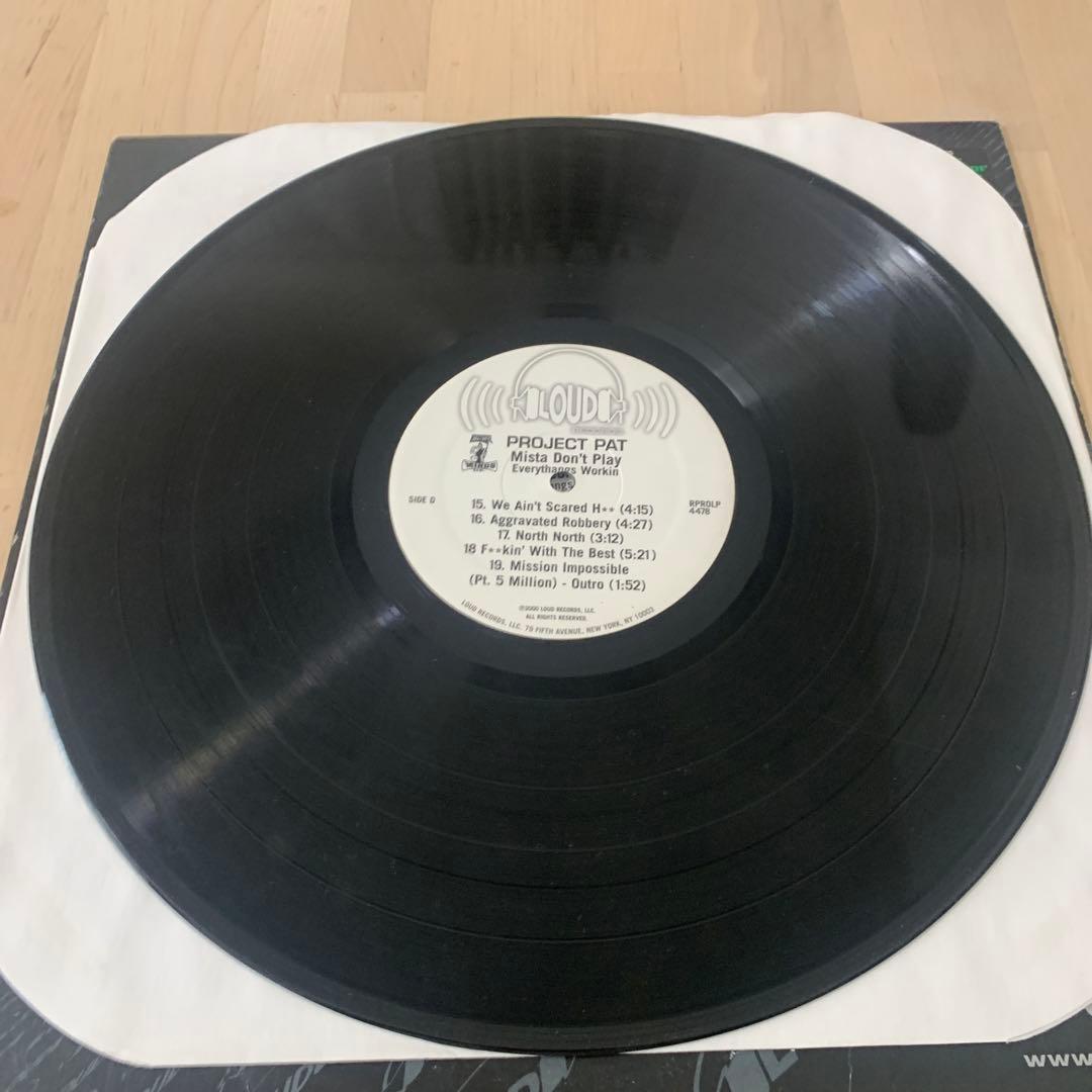 洋楽 PROJECT PAT Mista Don't Play LP g-rap