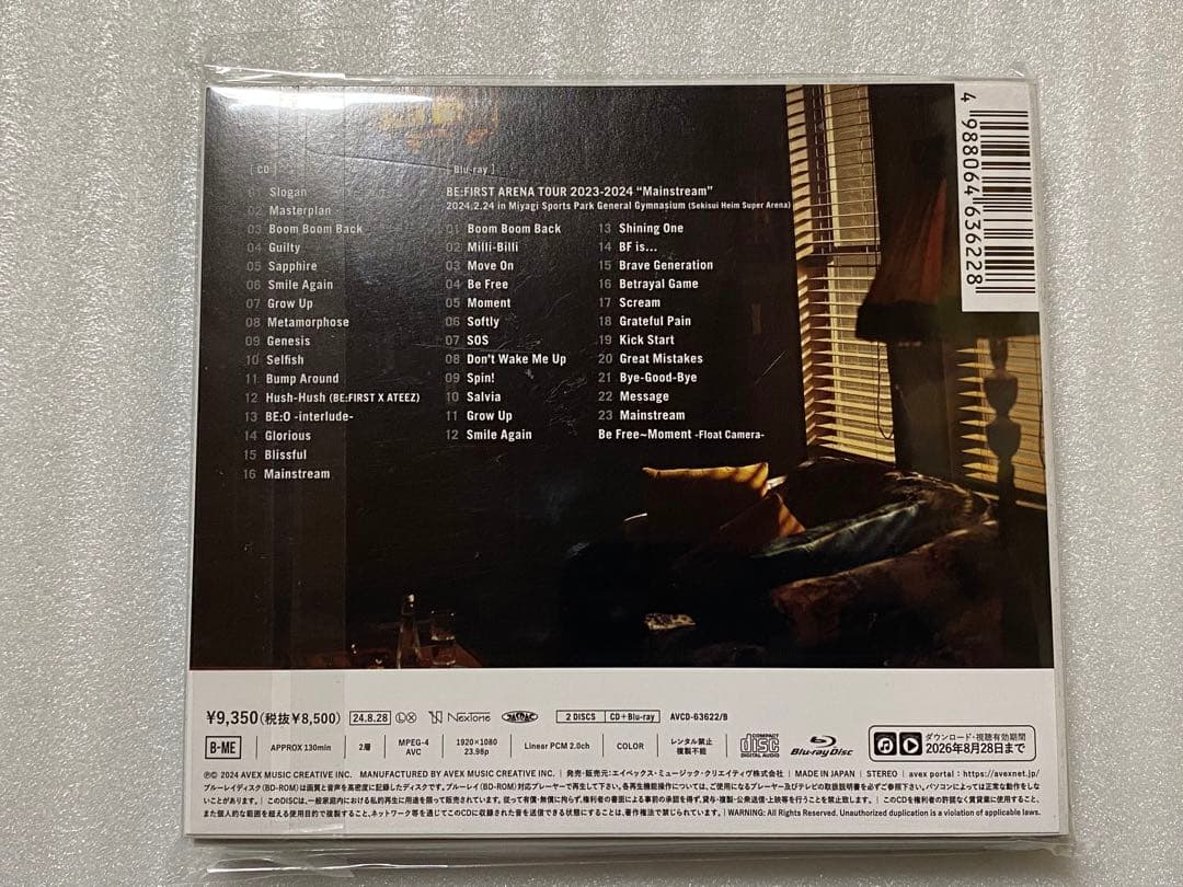 BE:FIRST 2nd ALBUM \"2:BE\" 初回限定LIVE盤