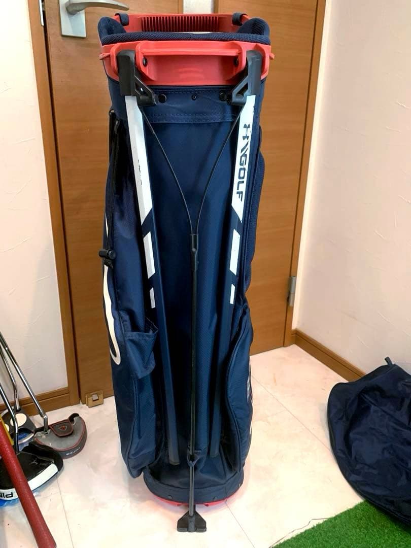 希少　完売　アンダーアーマー　スタンド　キャディバッグ 軽量　アスリート