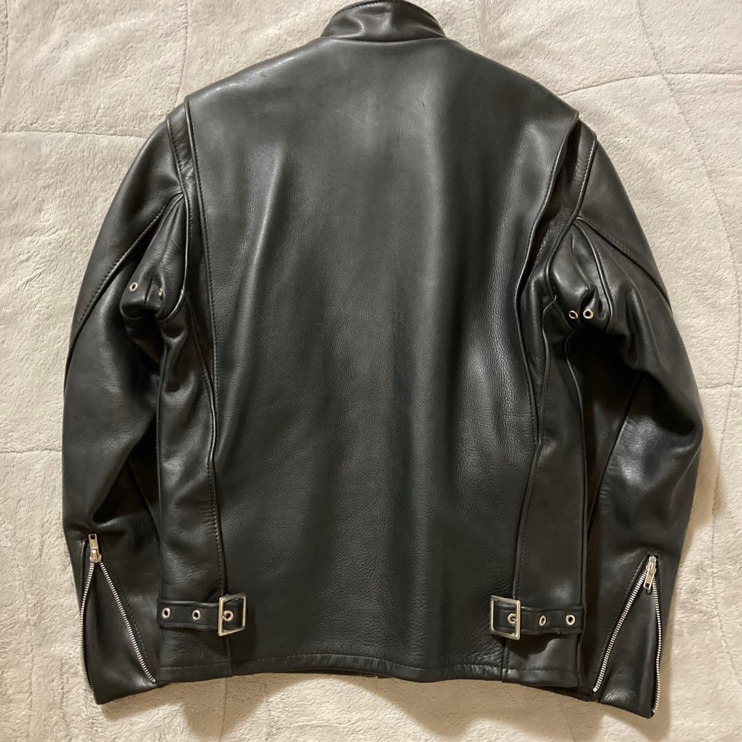 新型・美品　Schott 641 シングルライダース　 ボアライナー付き　36