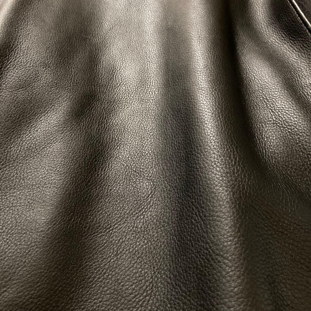 新型・美品　Schott 641 シングルライダース　 ボアライナー付き　36