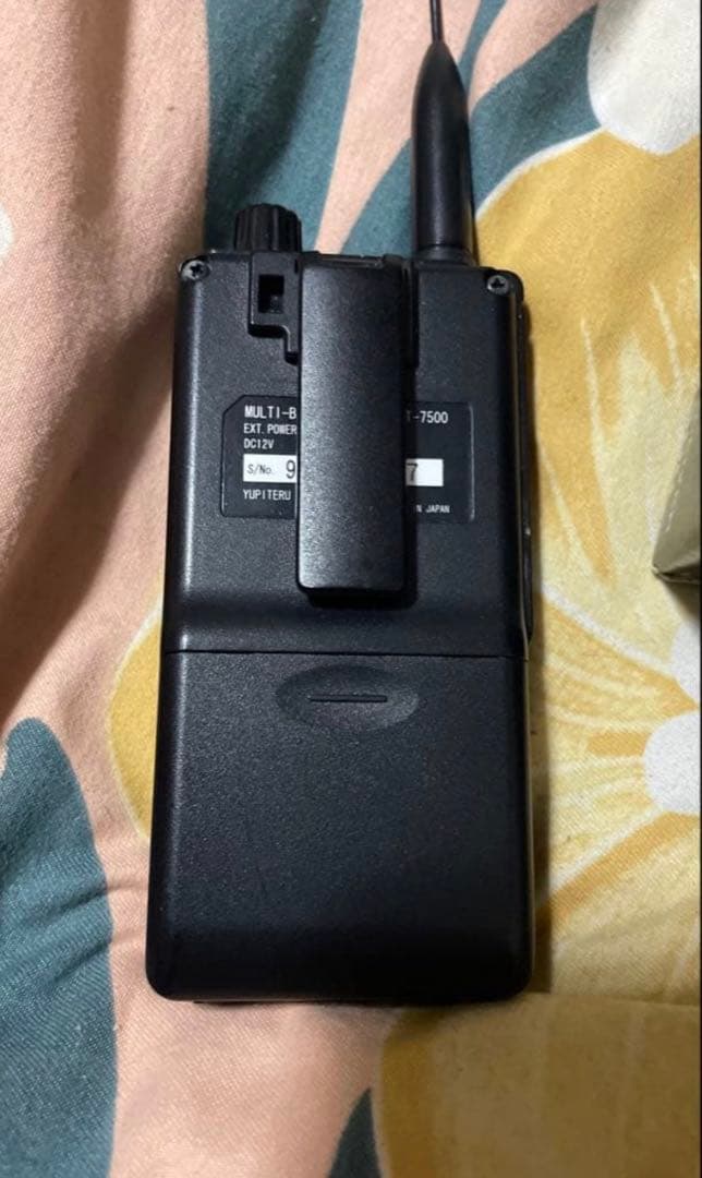【動作確認済】YUPITERU MVT-7500 マルチバンド受信機
