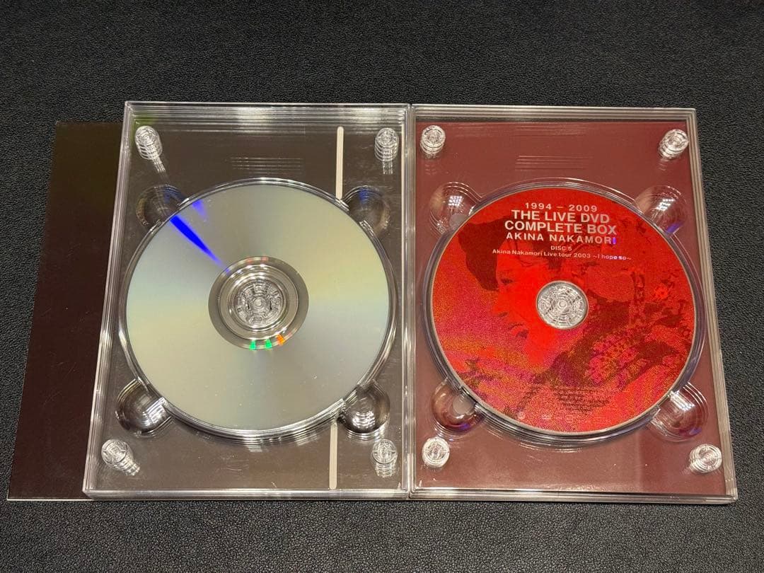 ミュージック AKINA NAKAMORI THE LIVE DVD COMPLETE BOX