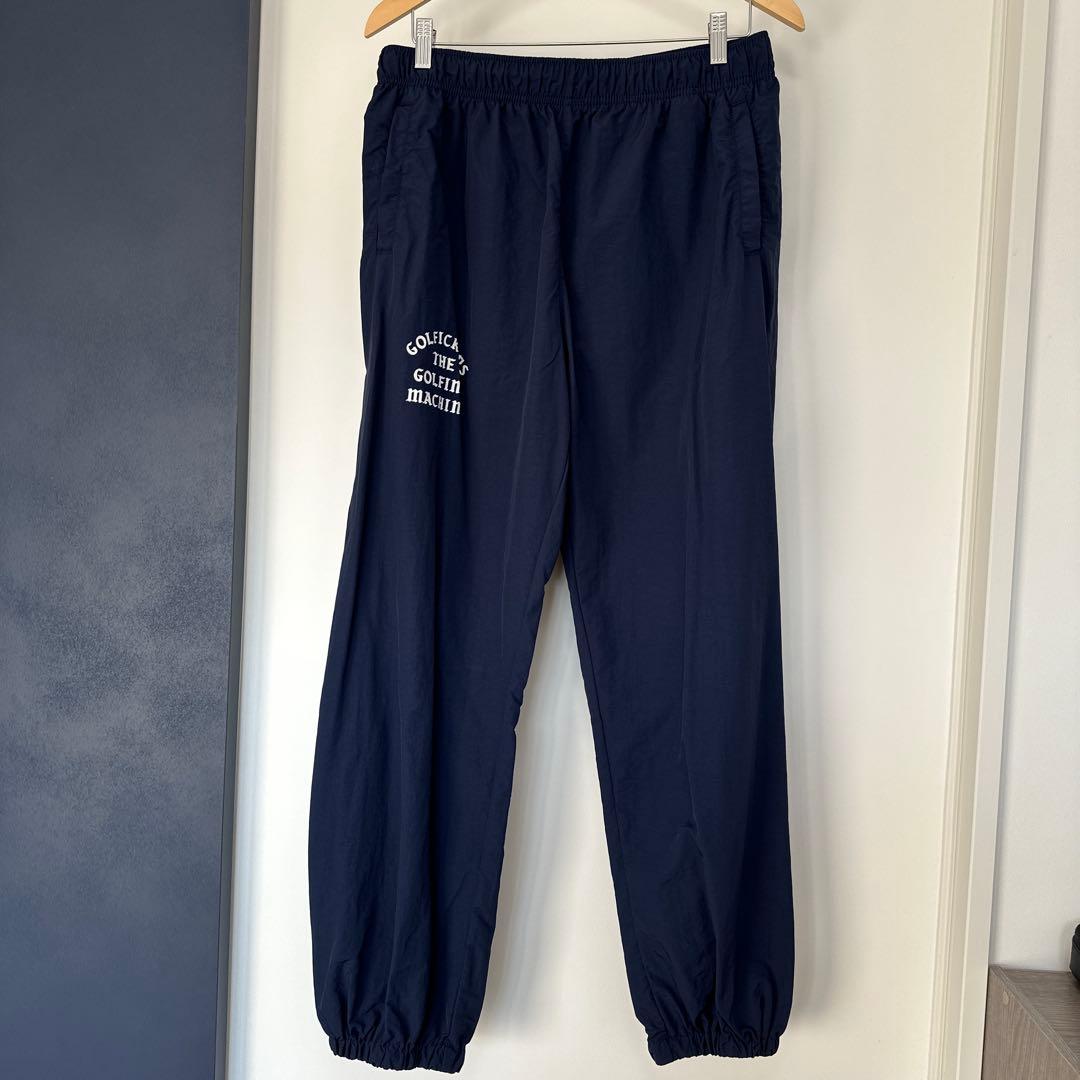 ゴルフィッカーズ Nylon Training セットアップ Navy L