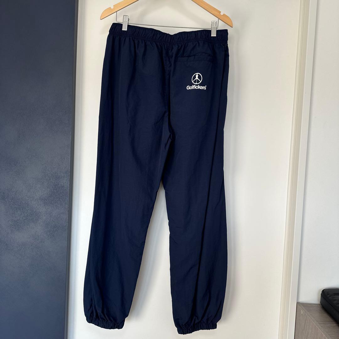 ゴルフィッカーズ Nylon Training セットアップ Navy L