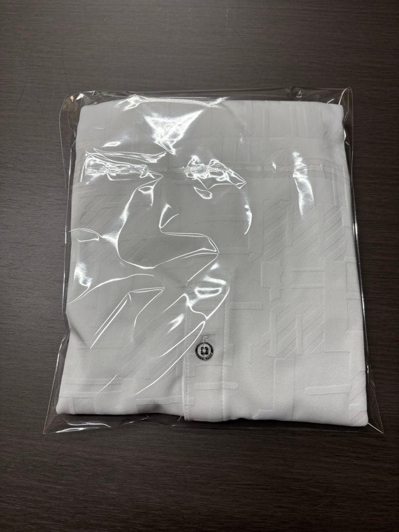 musingswear ホワイトポロシャツ