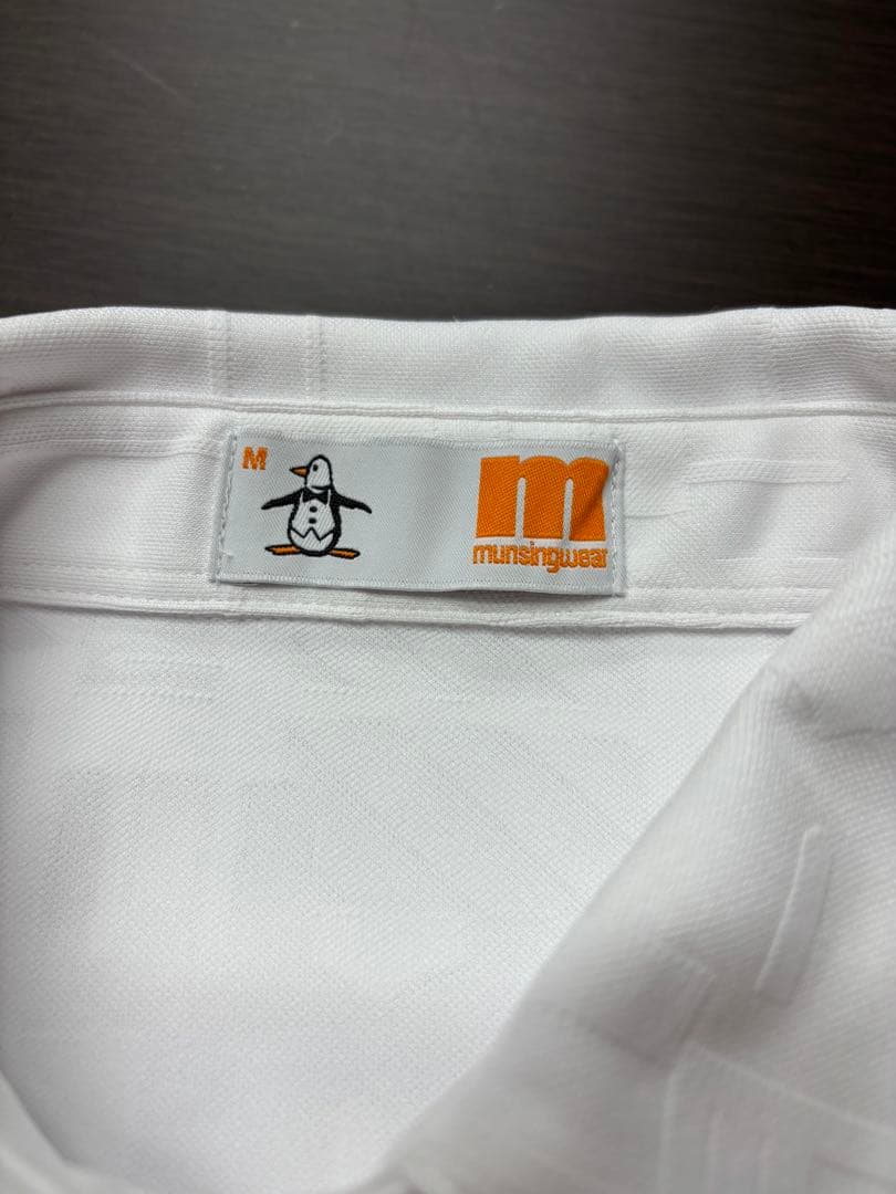 musingswear ホワイトポロシャツ