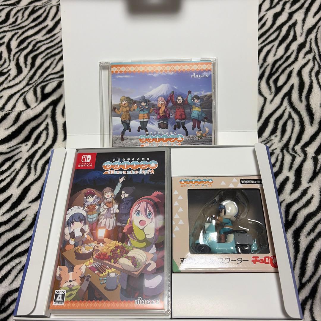 Switch スイッチ ゆるキャン△ ソフト 初回限定版 新品未使用