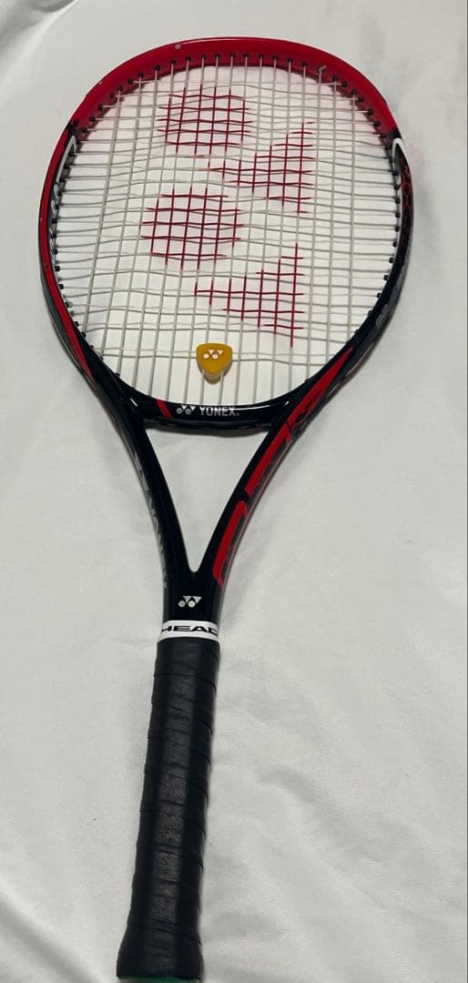 ⭐︎YONEX VCORE テニスラケット ⭐︎赤黒⭐︎カバー付き⭐︎グリップ交換新品⭐︎