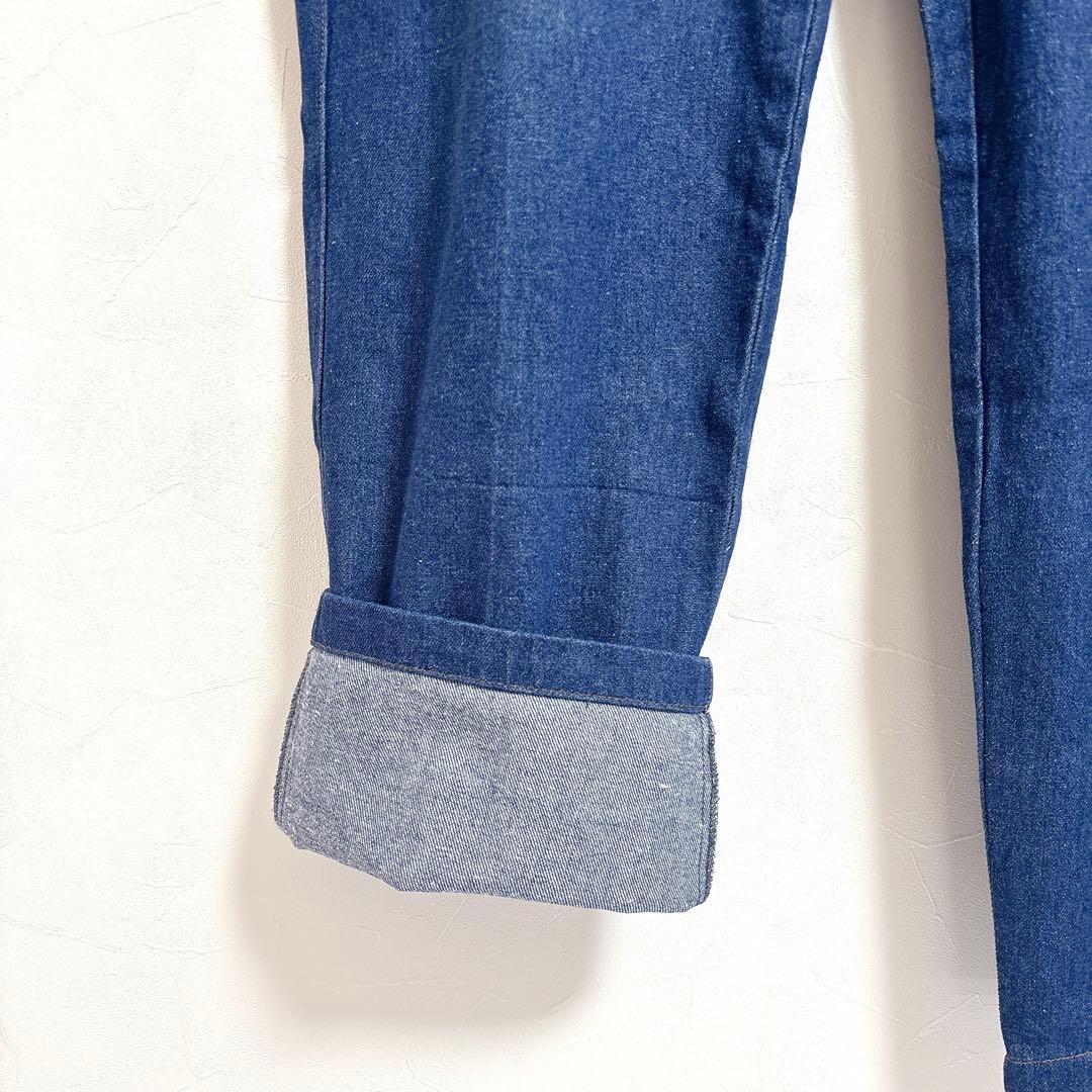 ジ*ー様 デニム セットアップ メンズ XL カルロバレンチノ 刺繍 ロゴ