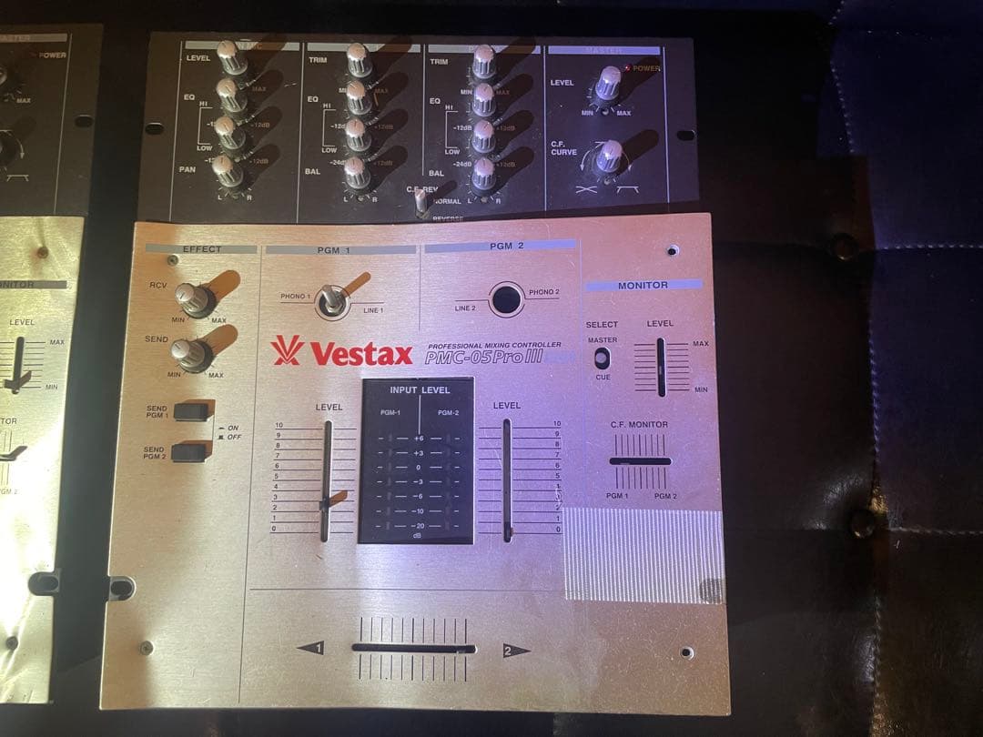 Vestax DJミキサー　PMC-05ProⅢ VCA ジャンク 2台