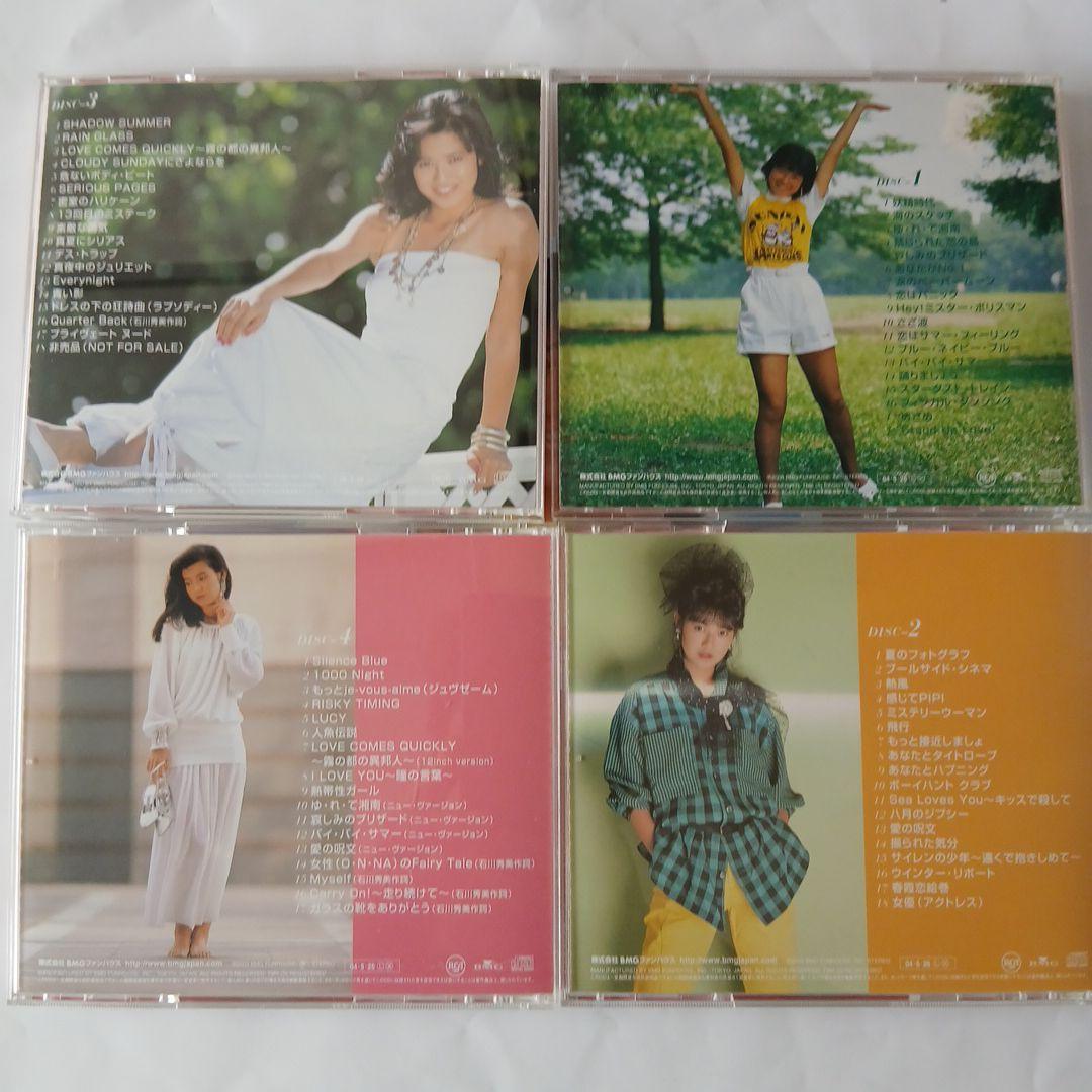 石川秀美　コンプリートシングルコレクション　DVD+CD4枚組