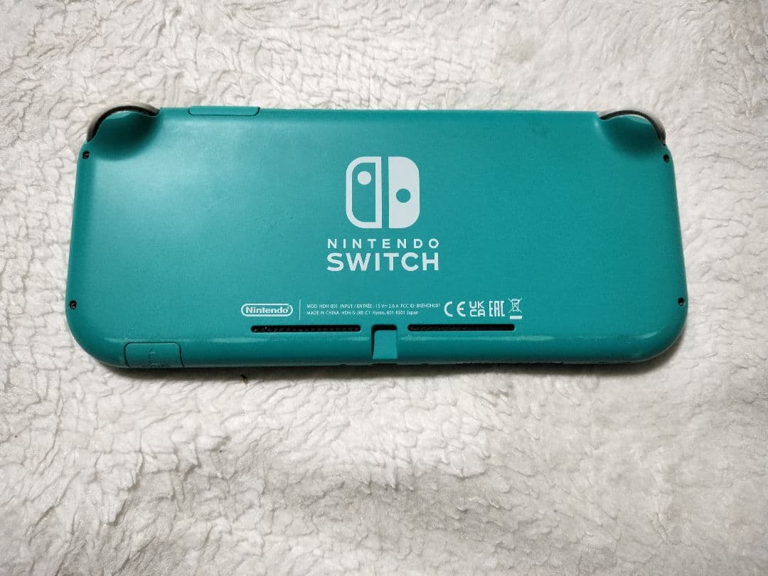 ジャンクNintendo Switch Lite ターコイズ 本体不動品