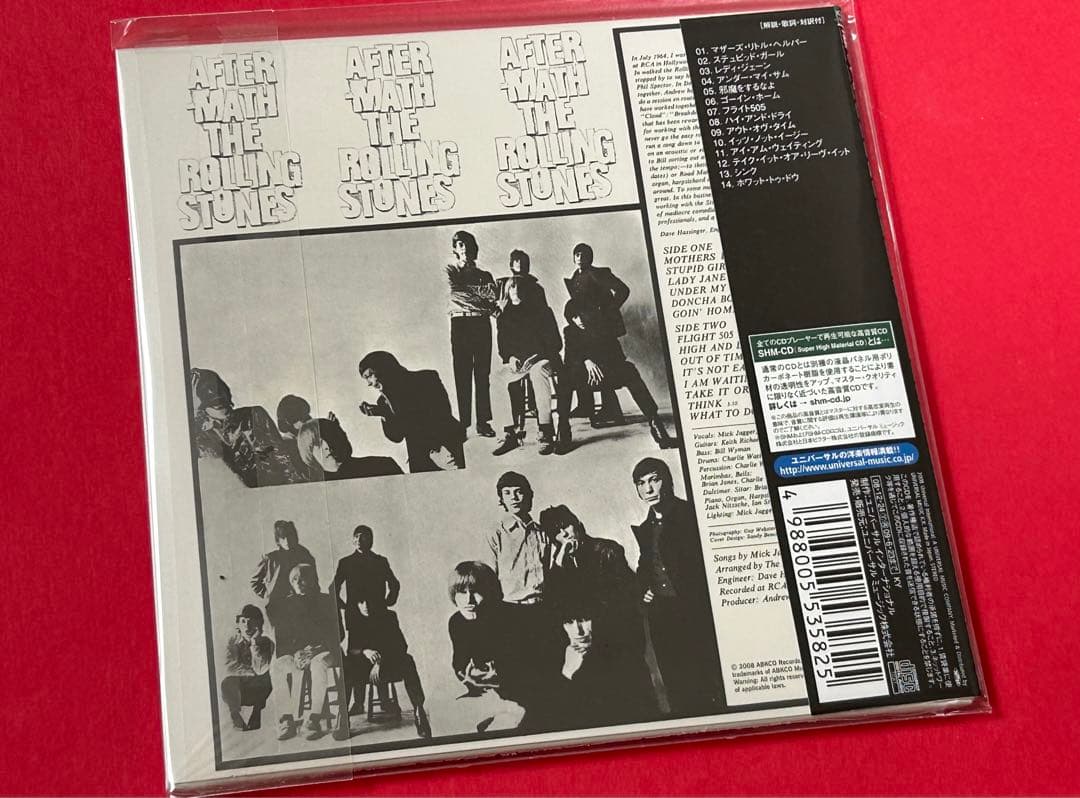 UK盤！ 新品　紙ジャケ　CD ローリング・ストーンズ　アフターマス