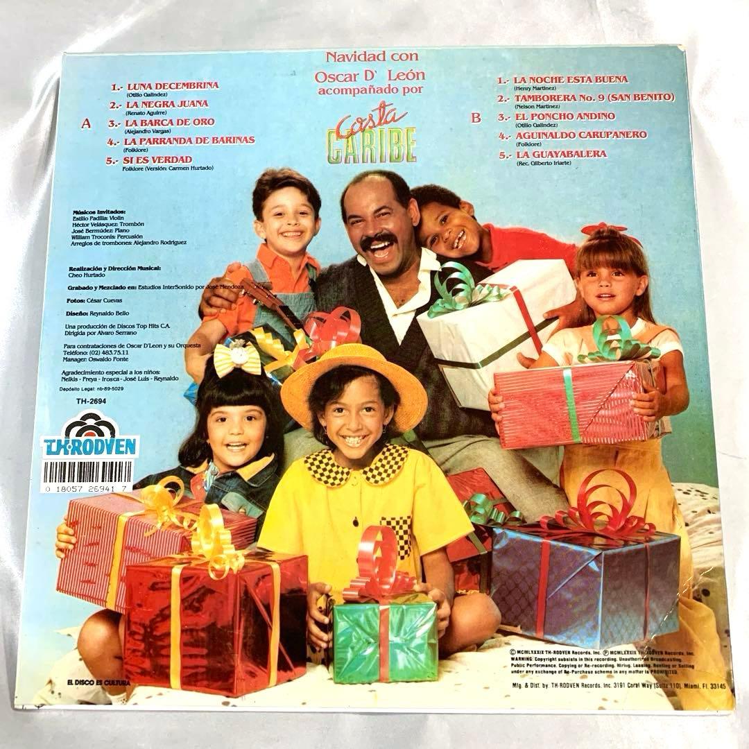LP OSCAR D' LEON /NAVIDAD con オスカル・デ・レオン