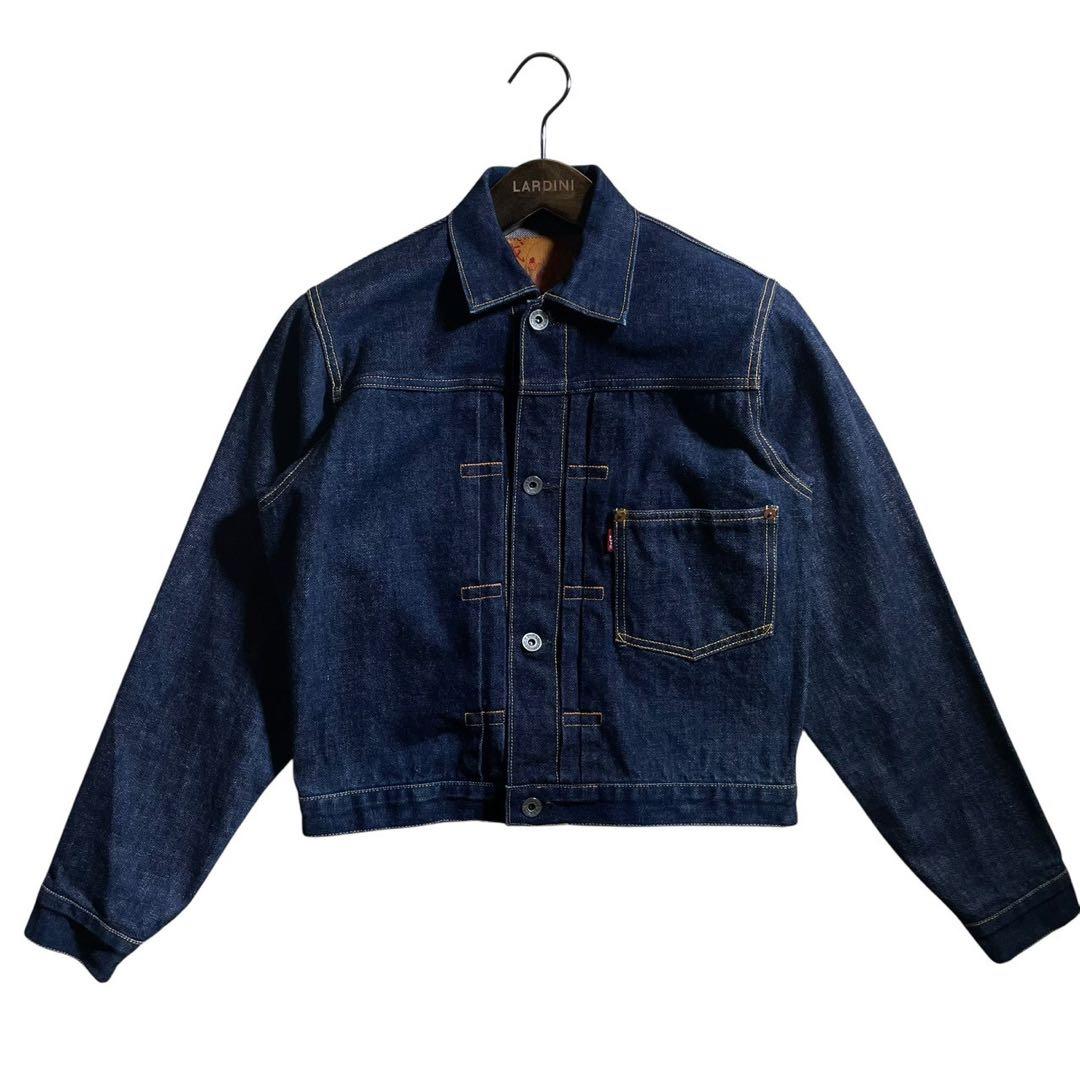 濃紺 旧EVISU 1213 WWⅡ 1st 大戦モデル デニムジャケット 36